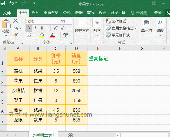 Excel VLookUp函数两表数据对比