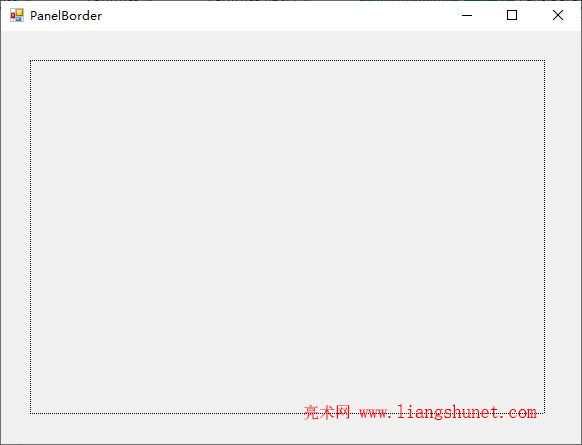 Winform Panel ߱߿򣬲ñ߿ɫͿ