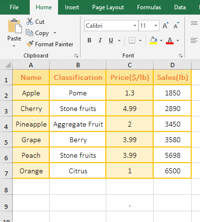 How to rank numbers in excel