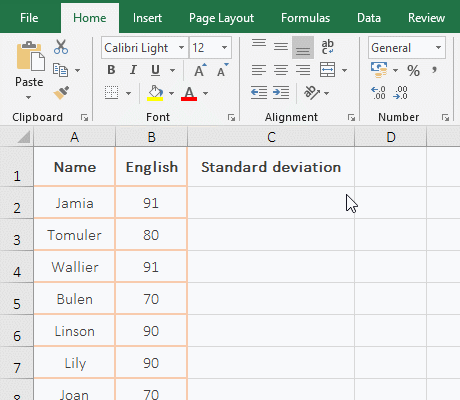  How to calculate standard deviation in excel
