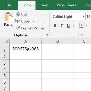 How to use ReplaceB function in excel
