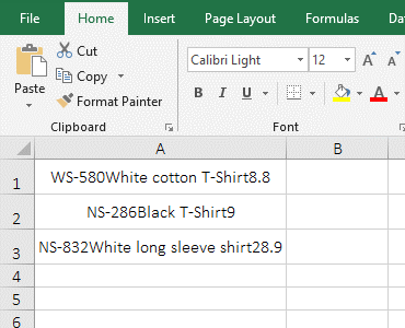 How to use RightB function in excel