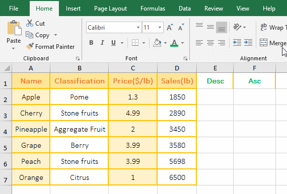 Excel rank without skipping numbers