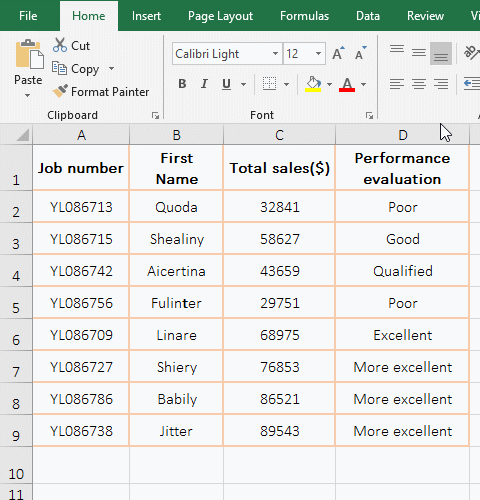 How to use indirect in excel