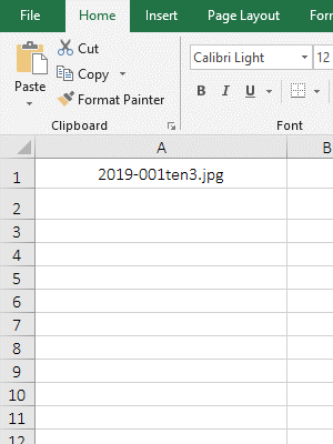 Excel auto fill numbers and text