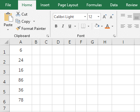 Rank + OffSet + Column combination to change the list of numbers into the row

