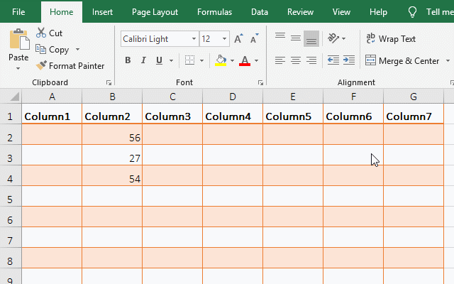 How to insert rows
