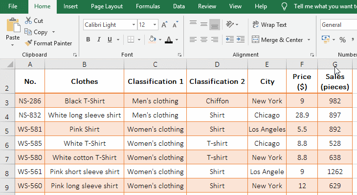 How to set the cell background and how to change font color in excel