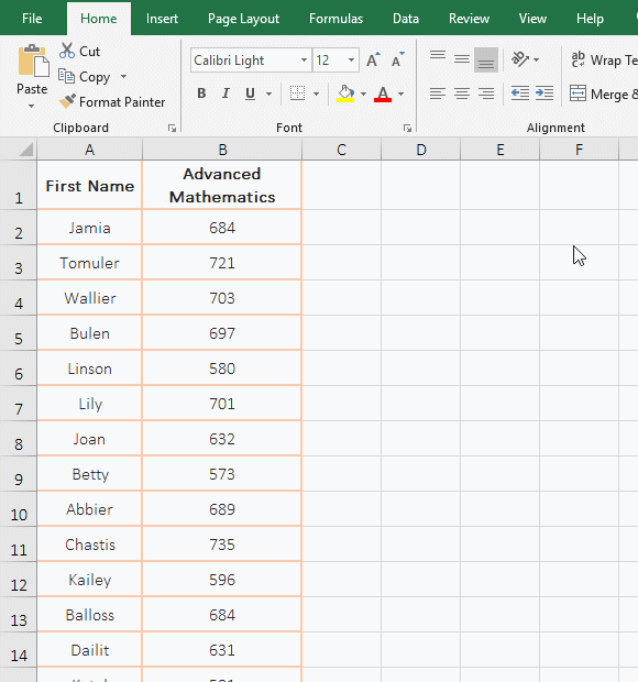 How to filter in excel