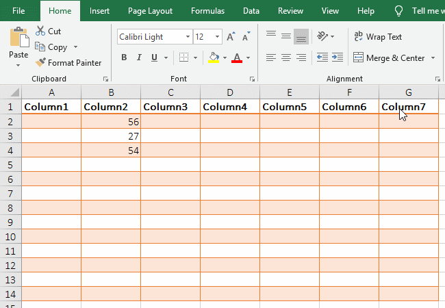 How to adjust row height in excel