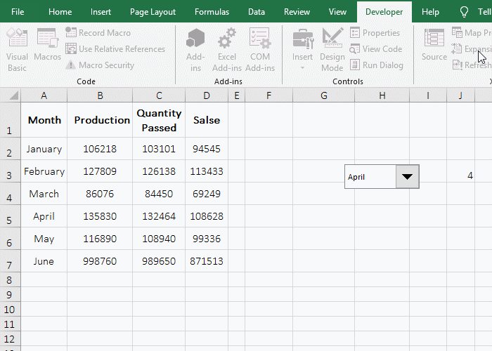 Excel chart dynamic range