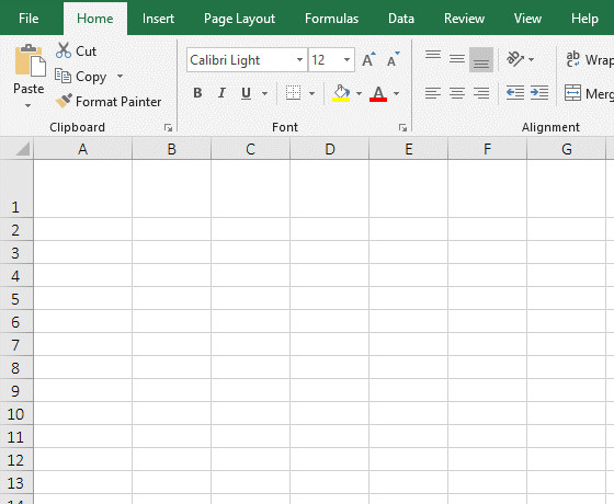 How to put slash in Excel