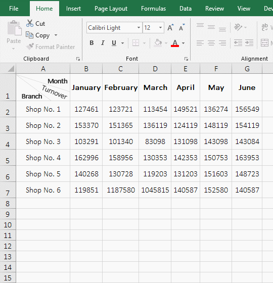How to make Excel dynamic chart with the double combo box control