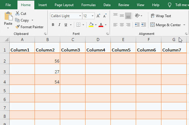 How to adjust column width in excel