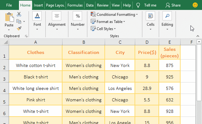 How to freeze panes in excel