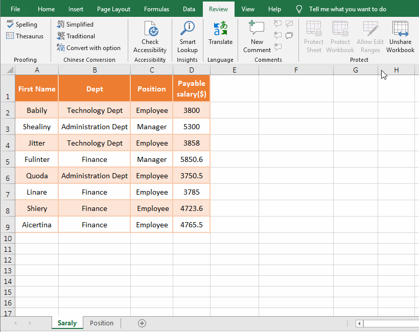 Modify and cancel protect(How to unshare excel workbook)
