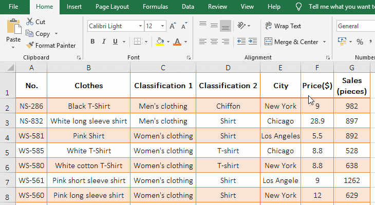 How to add title to excel spreadsheet