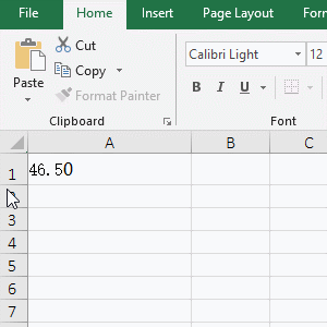 How to insert plus and minus sign in excel