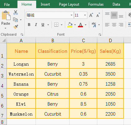 Excel Extend the Selection