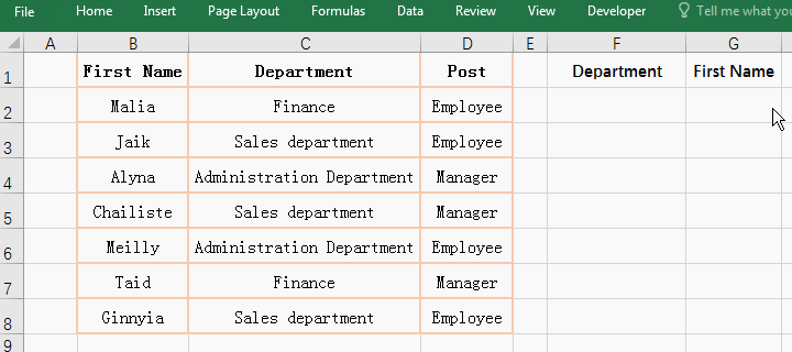 Vlookup one-to-many lookup