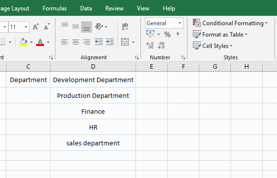 how to make a drop down list in excel with formatting