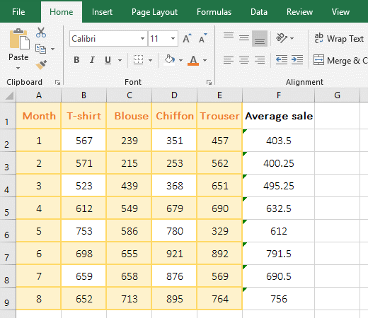 Excel Round function round a number to a nearest integer