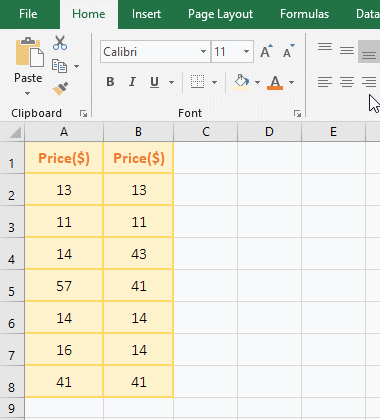 How to compare two columns in excel using vlookup