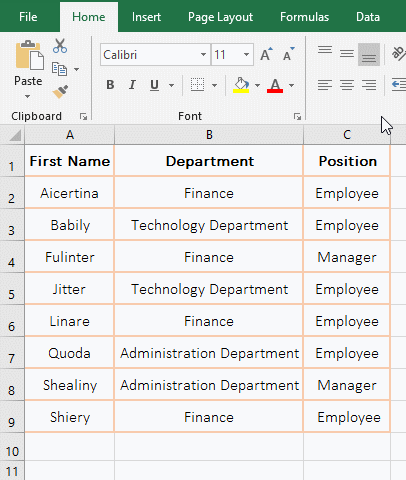 Excel formula,match_Type takes 0
