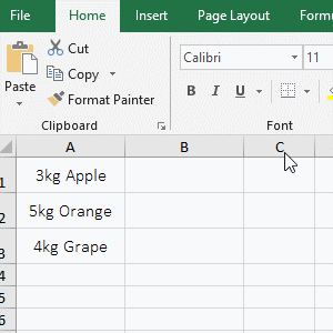 The examples of Excel LeftB function