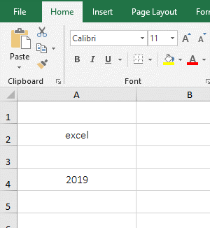 The examples of Excel CountBlank function