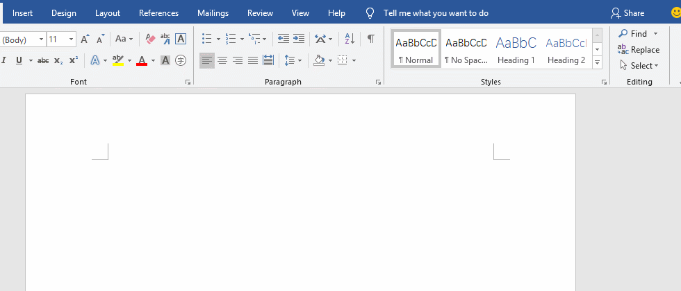 How to tick mark in word