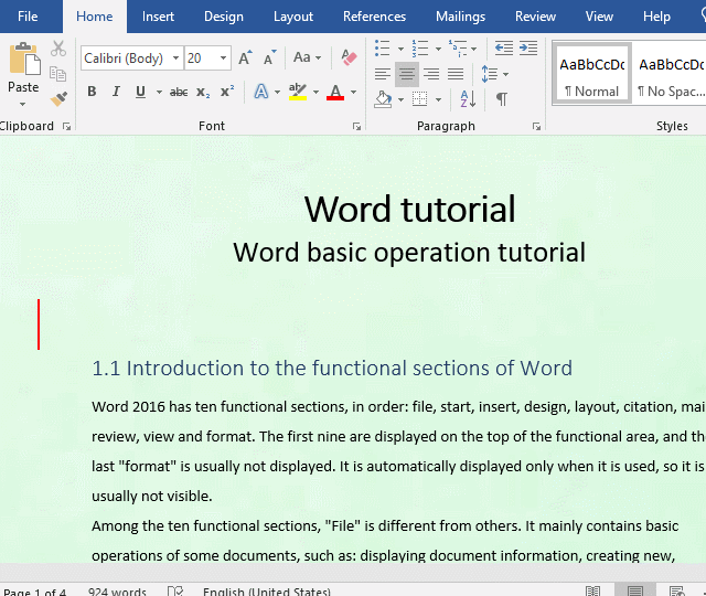 After converting Word to pdf, there is a vertical line on the left side of page