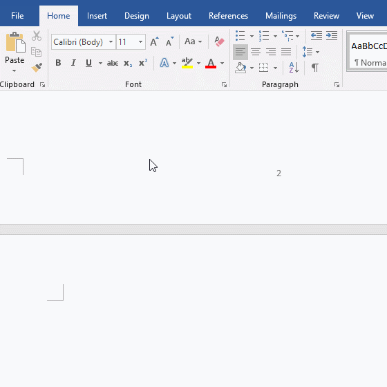 My word document margins are messed up