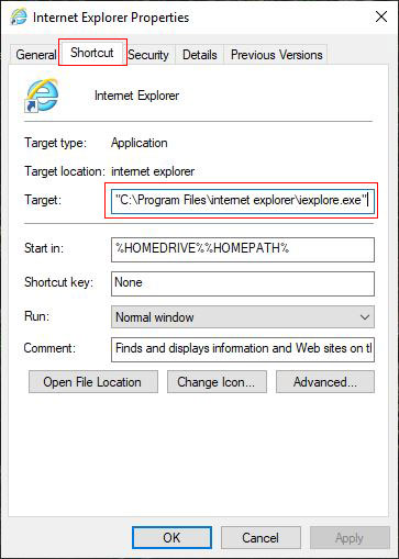 Internet Explorer is currently running without add ons fix