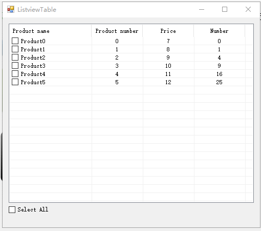 How to add checkbox in listview in C# winforms