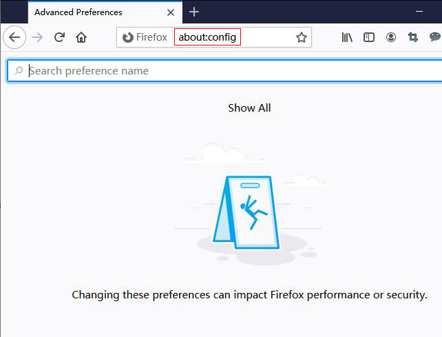 How to change Firefox cache location