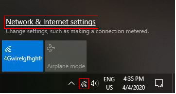 How to view IP address on windows 10