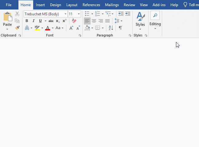 How to change default Paste Options in Word