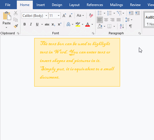 There is no Picture under Paste Special in Word