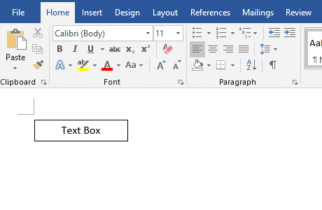 How to copy and translate a Text Box in Word