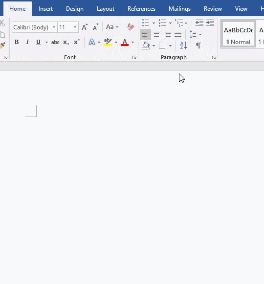 How to open the Tab Stop dialog box in Word?