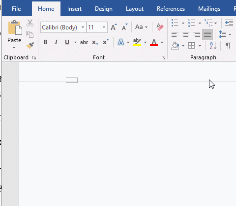 Microsoft Word show white space between pages