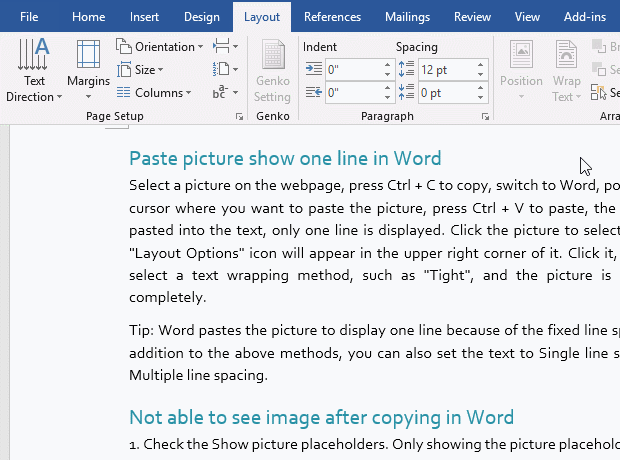 How to switch to Outline view in Word