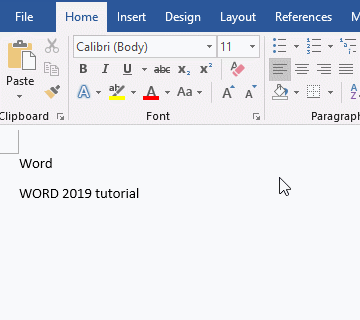 How to type special characters in Word