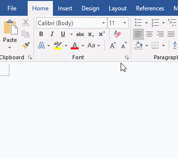 How to type over text in Word