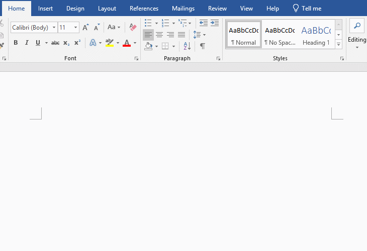  How to type text upside down in Word