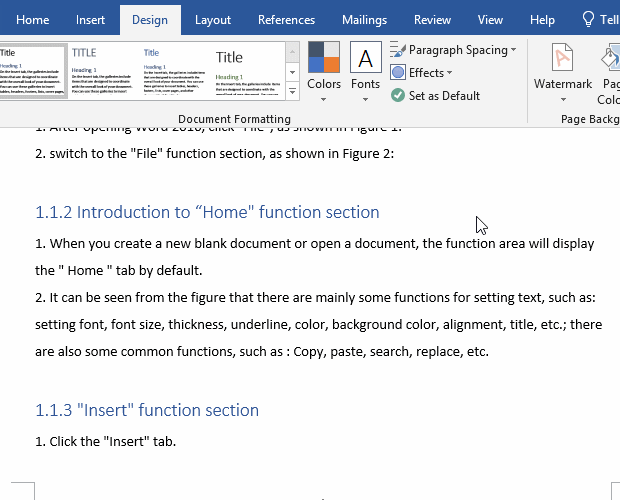 Select from the cursor to the end of the document in Microsoft Word