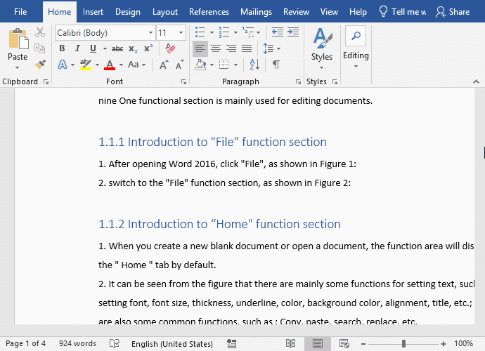 How to Zoom in on Word