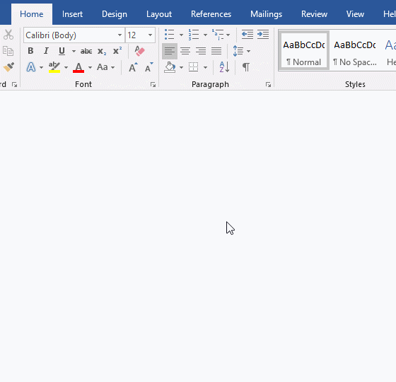 How to automatically capitalize the first letter in Word