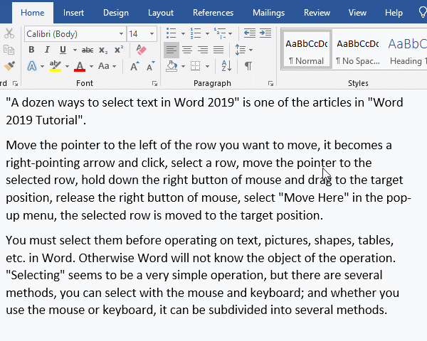 How to bold text in Word